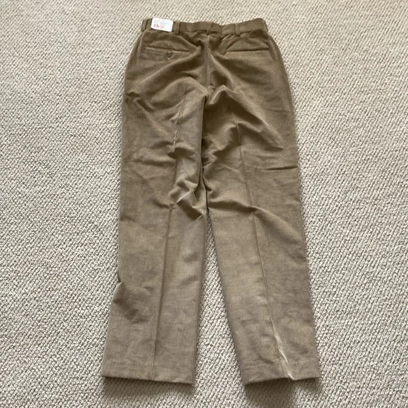 Vintage Orvis Stretch Corduroy Pants 1970s Straight Leg Beige 32 x 32 NWT RARE